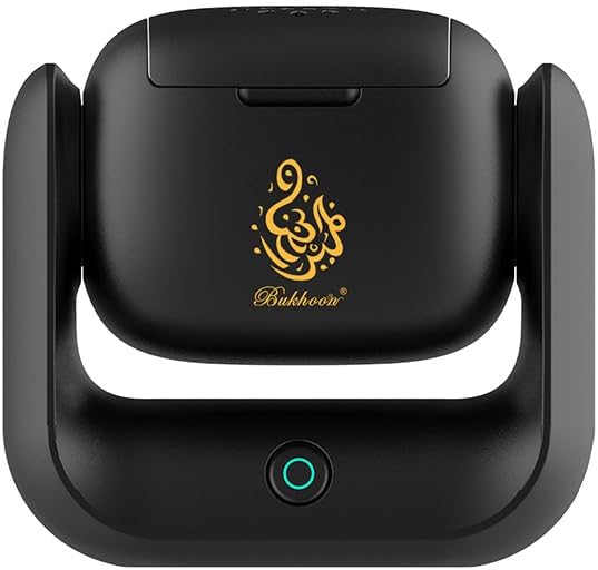 Rotational Electric Incense Burner – Automatic Bakhoor Burner with 360° Rotation | Smokeless, Elegant Home Fragrance Diffuser