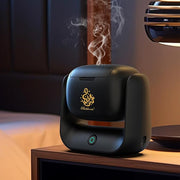 Rotational Electric Incense Burner – Automatic Bakhoor Burner with 360° Rotation | Smokeless, Elegant Home Fragrance Diffuser